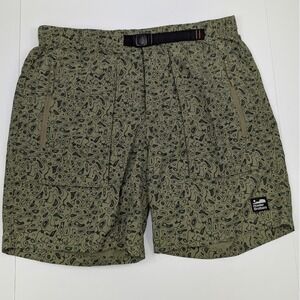 Howler Bros Pedernales Packable Shorts Mens 36 8" Inseam Green Camo Alchemy‎
